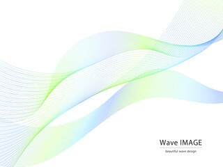 美しいラインウェーブ ウェーブライン