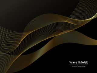 美しいラインウェーブ ウェーブライン