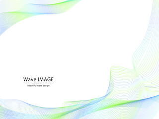 美しいラインウェーブ ウェーブライン