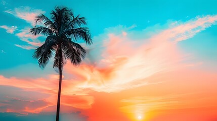 Obraz premium palm trees
