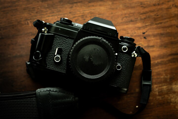 vintage 35mm film camera