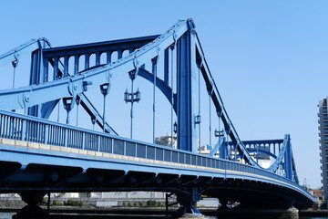 隅田川に架かる清洲橋
