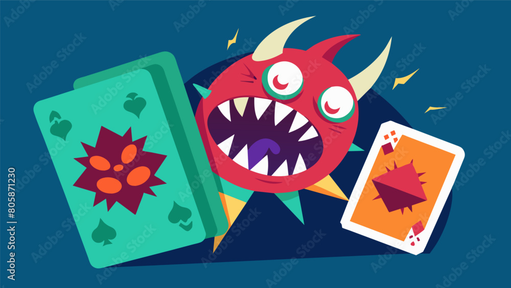 Aufkleber the game also had surprise cards where players could unexpectedly unleash a powerful fearbased attac