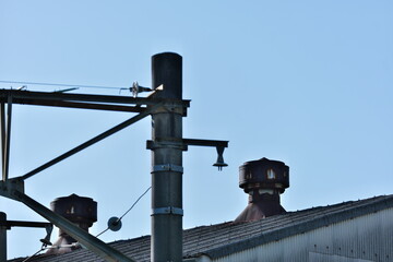 工場の屋根
