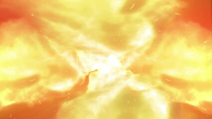 Fire background and flames. spit fire or release large flames. green screen