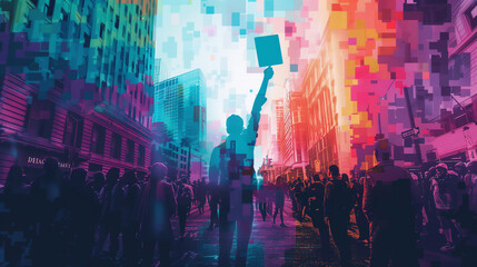 activists and organizations campaigning for internet freedom, privacy rights, and access to information.