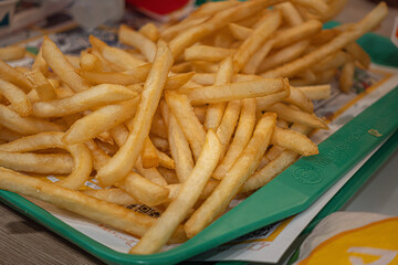 美味しそうなポテトフライ　フレンチフライ