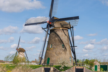 Kinderdijk in den Niederlanden