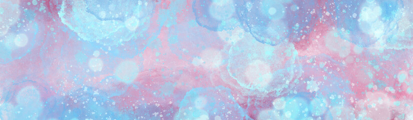 Abstract light colorful watercolor for background, expressive creative artistic background, horizontal watercolor background, spray-paint style, color field