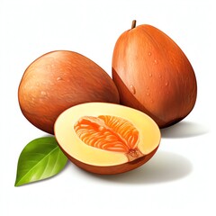 A photo of a loquat fruit