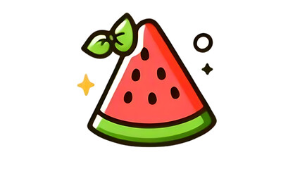 slice of watermelon PNG