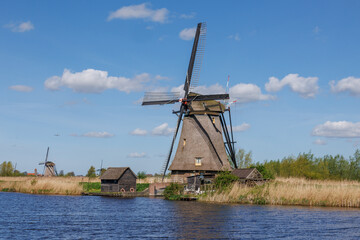 Die Windmühlen von Kinderdijk