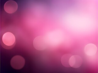 A pink background decorated with an enchanting blur of pink light bokeh