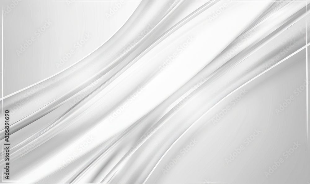 Poster silver border frame simple abstract background. backdrop for design and texts