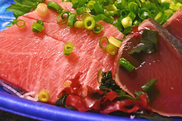 カツオのお刺身