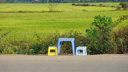 roadside picnic area at siem reap