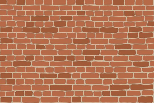 Fototapeta Red brick wall 