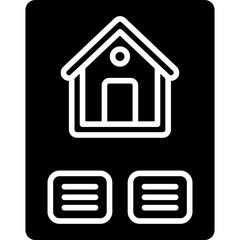 Obraz premium House Rules Icon