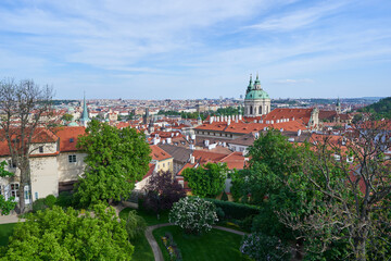 Lesser town in Prague, capitol city of Czech Republic. Oldest part of historic centre by the Vltava...