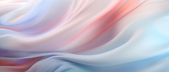 Fototapeta premium Elegant Soft Satin Fabric Close-up