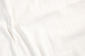fabric white background, white photography backdrop, light linen fiber fabric texture, white woven...