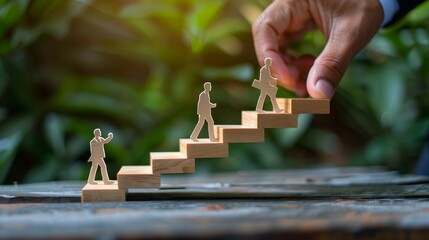 An inspirational coaching concept image showcasing a mentor giving personal growth and development advice, with a focus on career advancement, skill improvement, and achieving life goals.