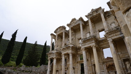 Obraz premium Ephesus Antique City, İzmir-Selçuk Turkey-Türkiye