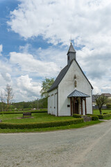 Saint laurentius chapel at the german village called Glindfeld