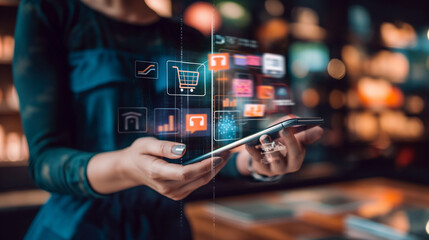 App-driven omni channel retailing.