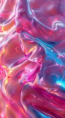 Iridescent abstract liquid marbeled background texture 