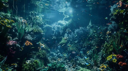 Aqua Vitae: Witnessing the Enigmatic Depths of Aquatic Ecosystems