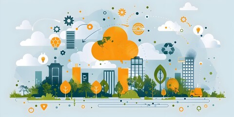 Sustainable Cloud Computing Visualizing the Environmental Benefits of Digital Transformation