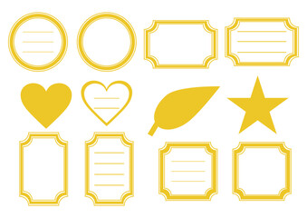 華やかなフレームセット