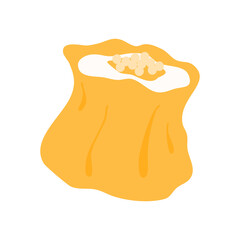 Siu Mai Dumplings Illustration food