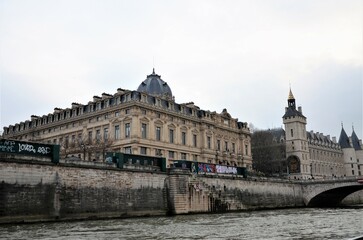 Paris, France 03.23.2017: old architecture in Paris