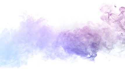 Ethereal Colored Smoke in Soft Pastel Shades