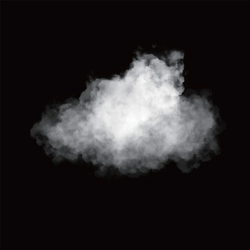 Adobe Illustrator white real clouds