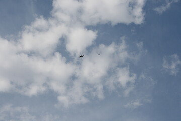clouds in the sky
