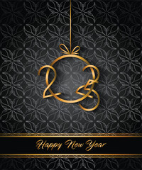 2025 Happy New Year background for your seasonal invitations, festive posters, greetings cards.