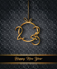 2025 Happy New Year background for your seasonal invitations, festive posters, greetings cards.