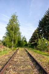 Symbolbild: Stillgelegte Bahnstrecken in Ostdeutschland, viele Nebenstrecken sind seit der...