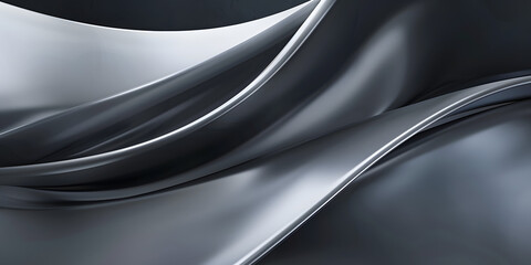 Dynamic gradient from silver to graphite, with a sleek noise effect, creating a modern and sophisticated background for electronics or automotive products