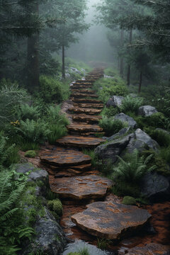 Chemin de pierre