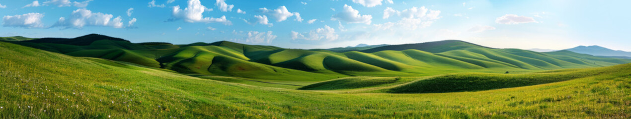 Obraz premium landscape with sky and clouds