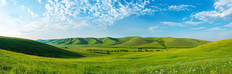 Obraz premium landscape with sky and clouds