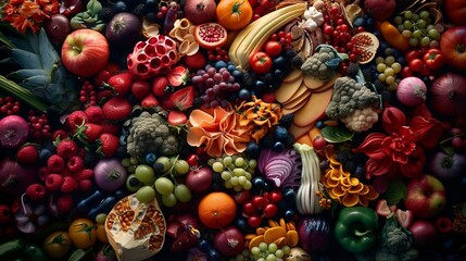 Symphony of Flavors: A Visual Journey of Taste and Texture