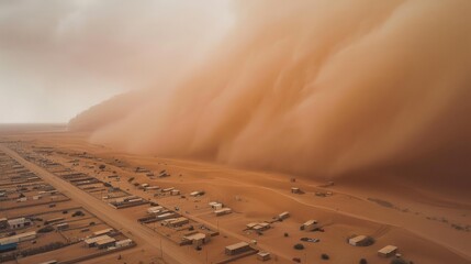 Sandstorms in desert regions becoming more frequent and intense