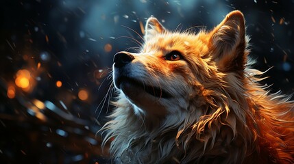 "Red Fox Portrait: A Glimpse of Wild Beauty