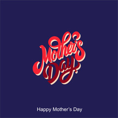 mothers day typographic