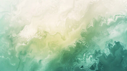 Naklejka premium Experience the soothing blend of soft mint and pistachio hues, gently merging in a dreamy gradient blur